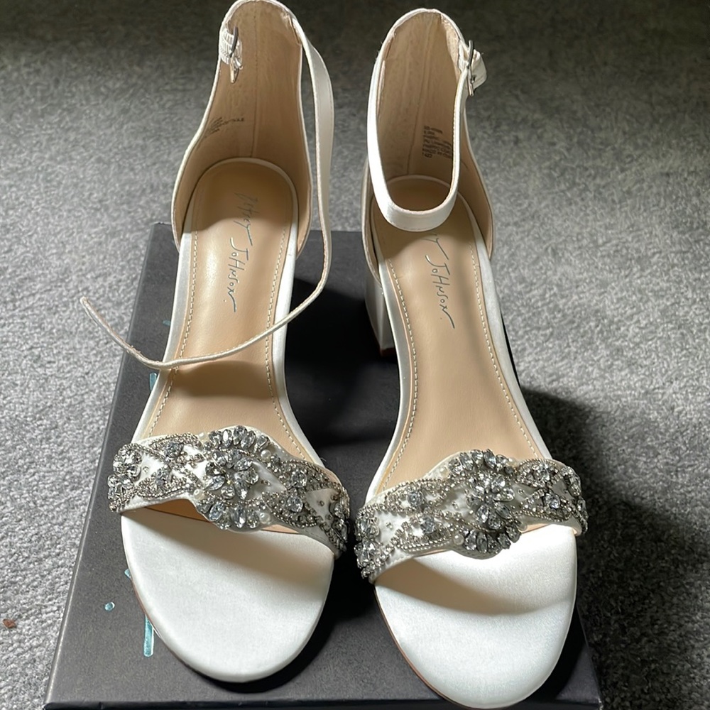 Betsy Johnson Bridal Shoes.